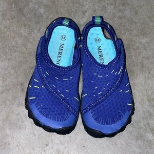 Merence Kids Blue Slip-On Water Shoes Sz 25